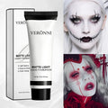 Tidesmit white toning liquid foundation with water-resistant matte finish for Halloween makeup and concealer