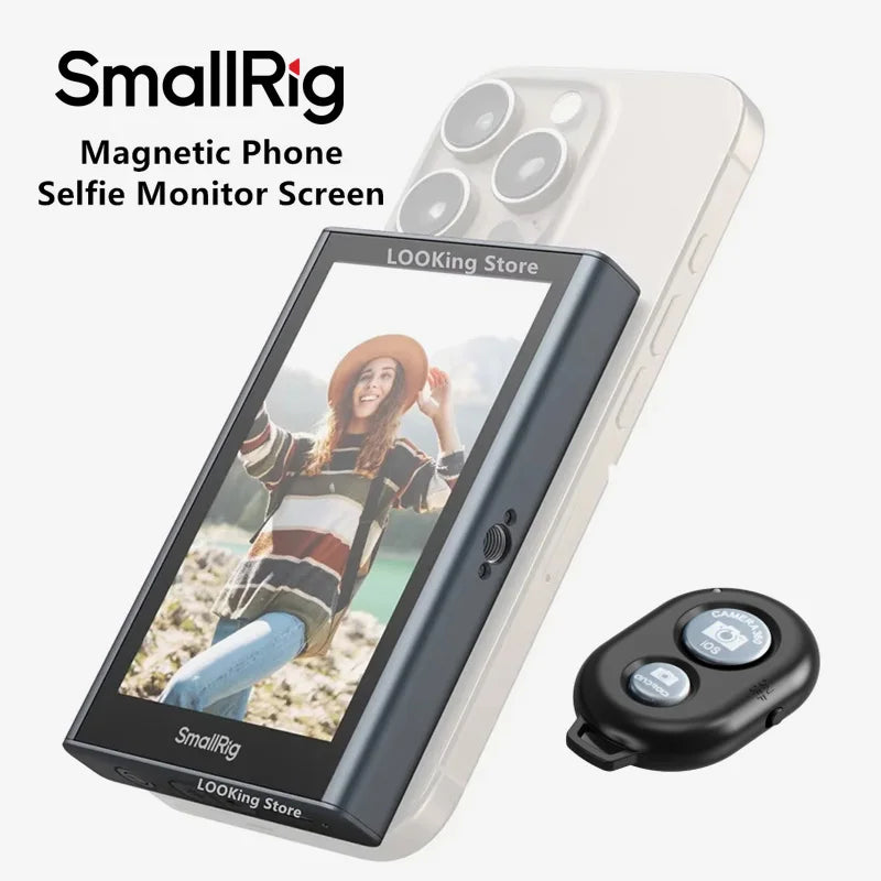 Magnetic Smartphone Selfie Monitor for Rear Camera Content - Kit 4851 Tidesmit