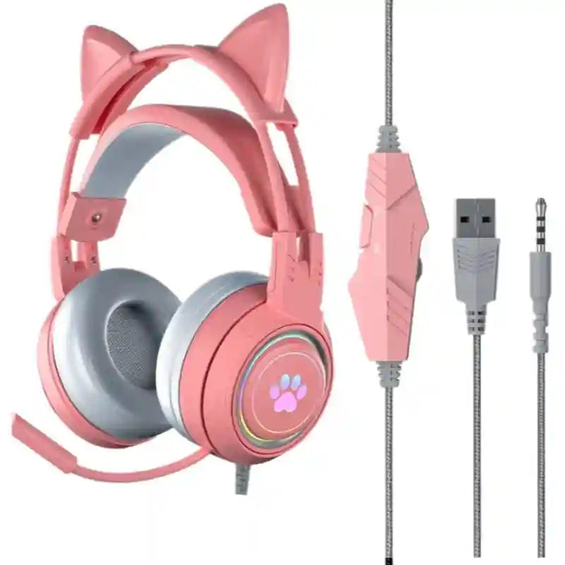 Wired Gaming Headphones Noise Cancelling Over-Ear Headset Tidesmit