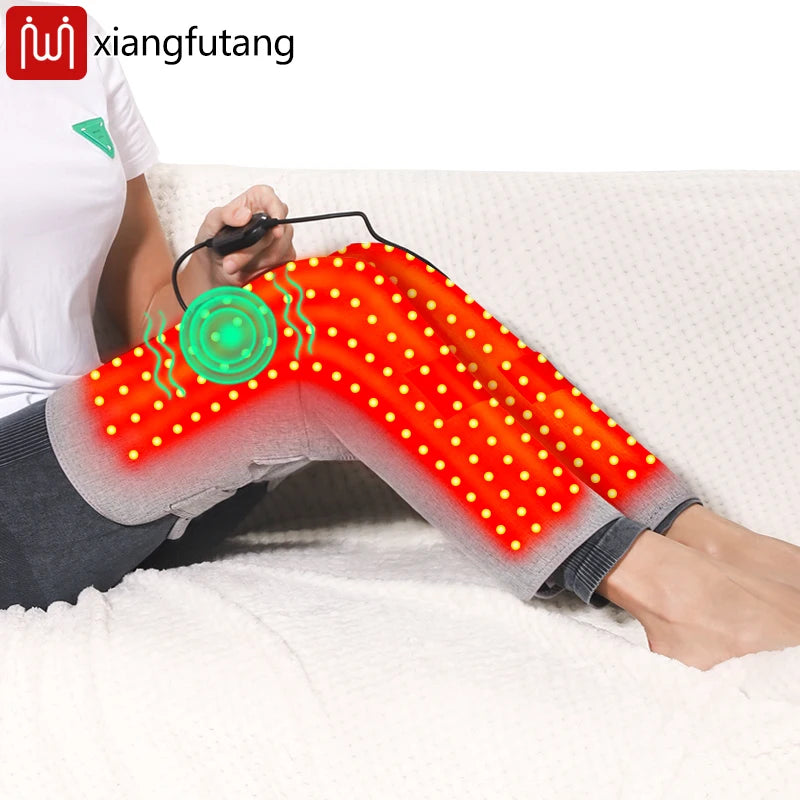 Red Light Knee Therapy Wrap for Targeted Heat and Deep Tissue Massage Massage Cushion Tidesmit