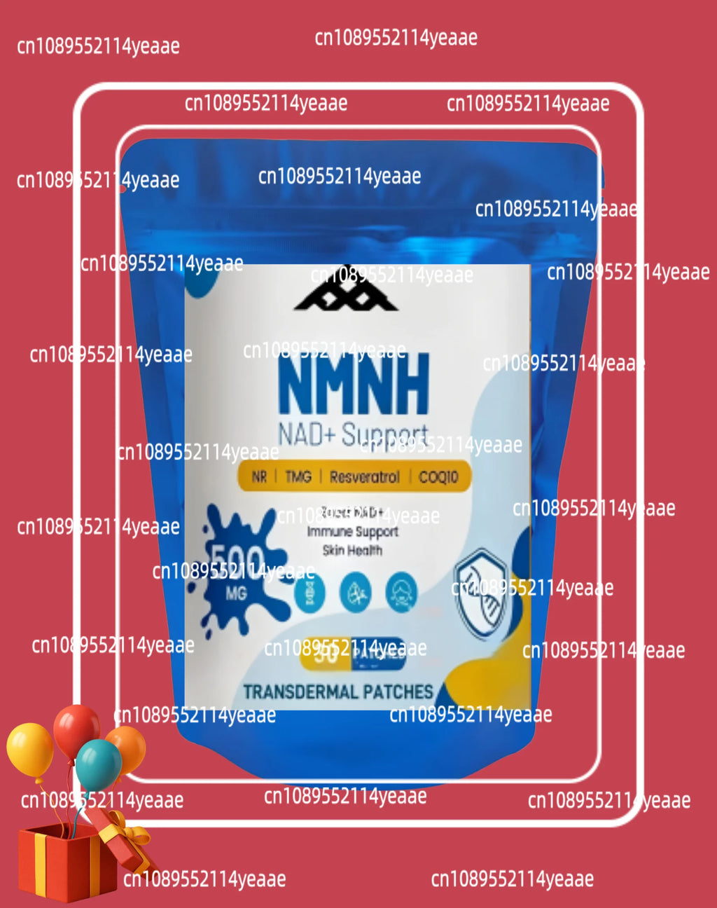 30 Patches Nmnh, Nmn Transdermal Patches Alternative With Tmg, Resveratrol, Coq10 Anti Aging, Energy, Boost Nad+ Levels