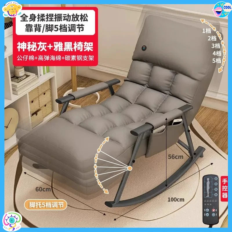Full Body Massage Chair Recliner With Intelligent Rocking & Heat Therapy Massage Chairs Tidesmit