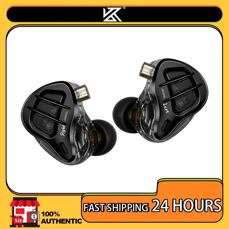 KZ ZAR 8-Driver Hybrid In-Ear Monitor Earphones by Tidesmit Tidesmit