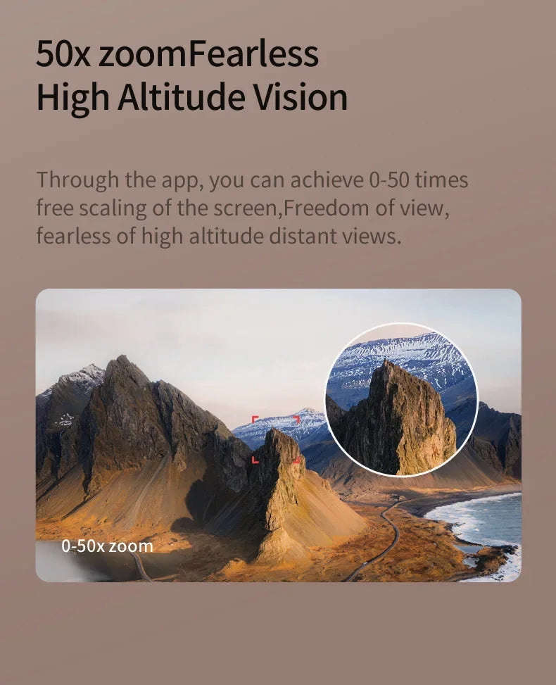 GPS Drone with 8K Dual Camera & Obstacle Avoidance - Foldable Design Tidesmit
