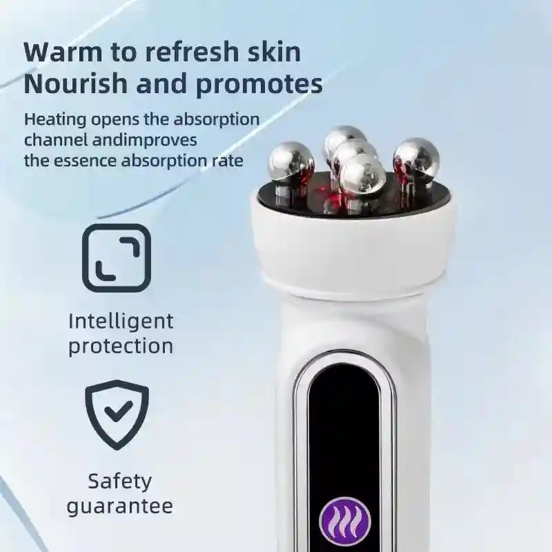 EMS Facial Massager & RF Skin Firming Device | Tidesmit White Eye Massage Instrument Tidesmit