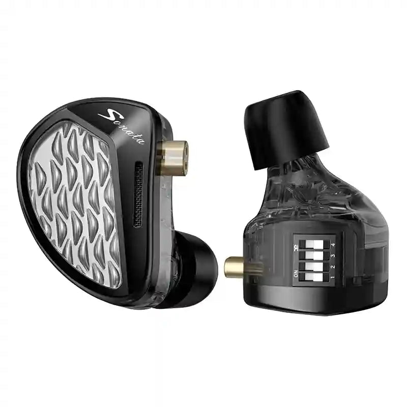 KZ Sonata HiFi Wired Gaming Headphones with Tunable Balanced Armature Sonata Tuning Tidesmit