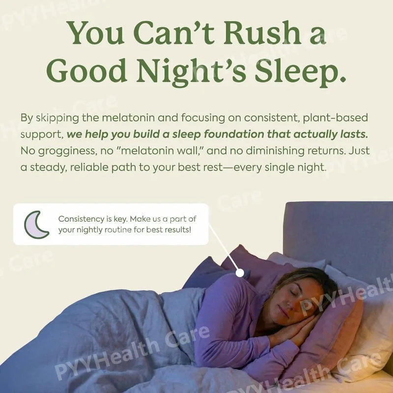 WonderSleep Mushroom Gummies Supplement for Sleep, No Melatonin with Reishi Super Mushrooms (60 Count)