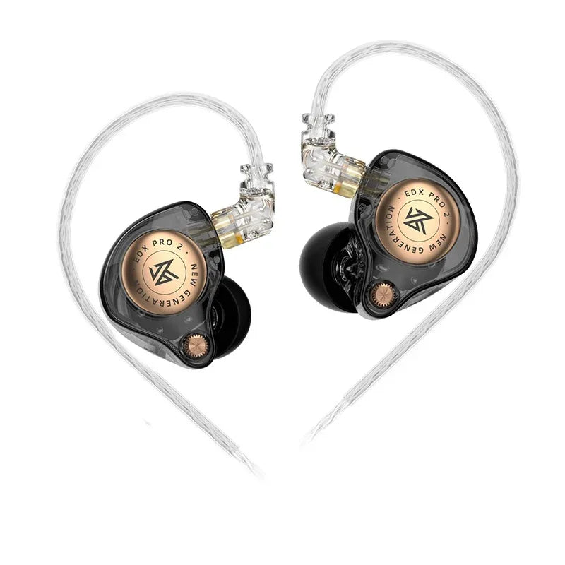 KZ EDX Pro In-Ear Monitors | HiFi Wired 3.5mm Earphones | Tidesmit Tidesmit