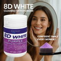 Tidesmit 8D Teeth Whitening Powder 50g for deep cleaning, plaque removal, and fresh breath dental care