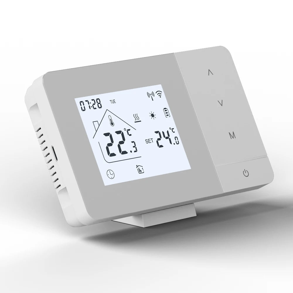 Wireless WiFi Thermostat for Gas Boiler for Water Floor Heating Smart Tuya Temperature Controller Alexa Google Home
