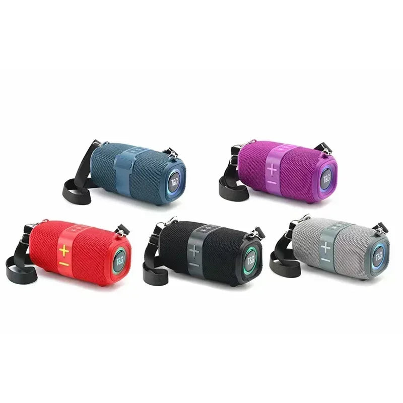 Portable Bluetooth Speaker with RGB Lights & Waterproof Wireless Audio Tidesmit