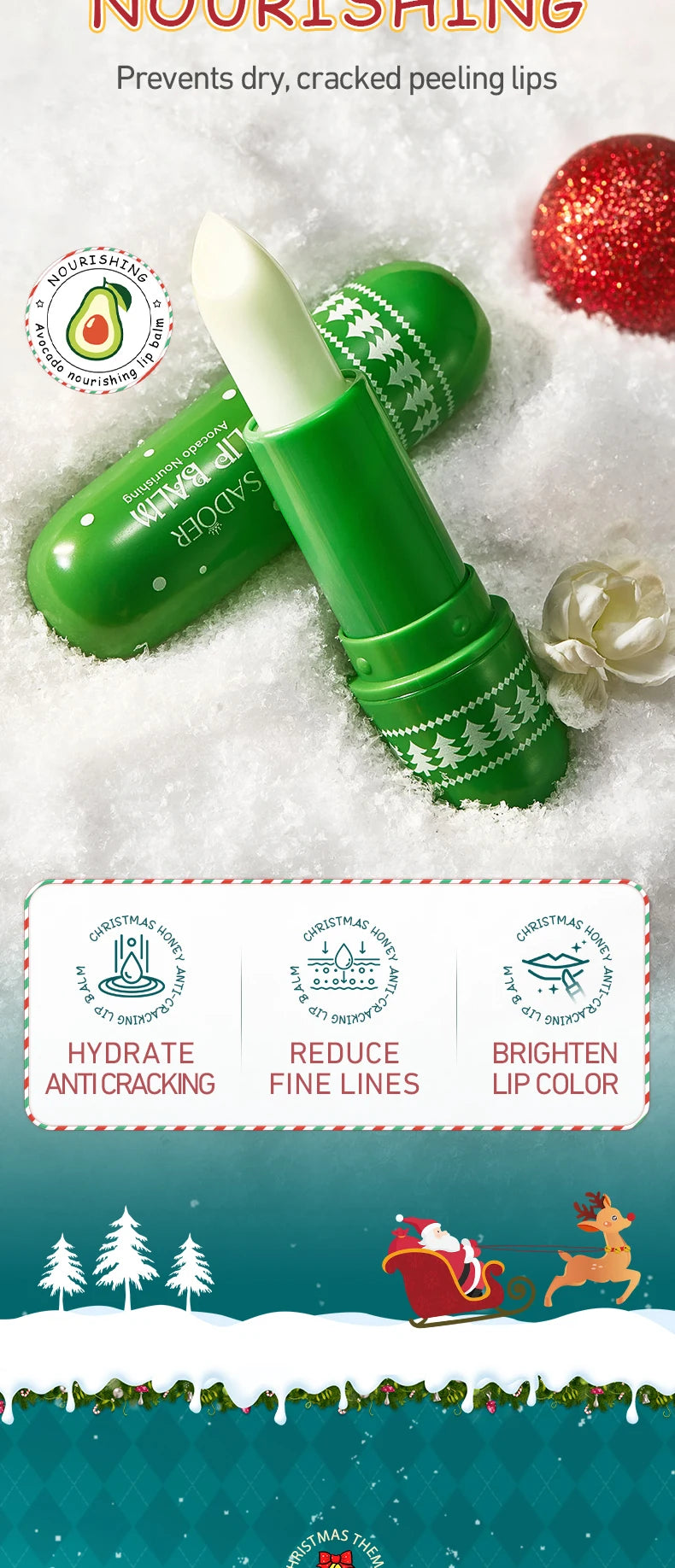Moisturizing Lip Plumper Balm for Hydration and Repair | Tidesmit EU Lip Care Tidesmit