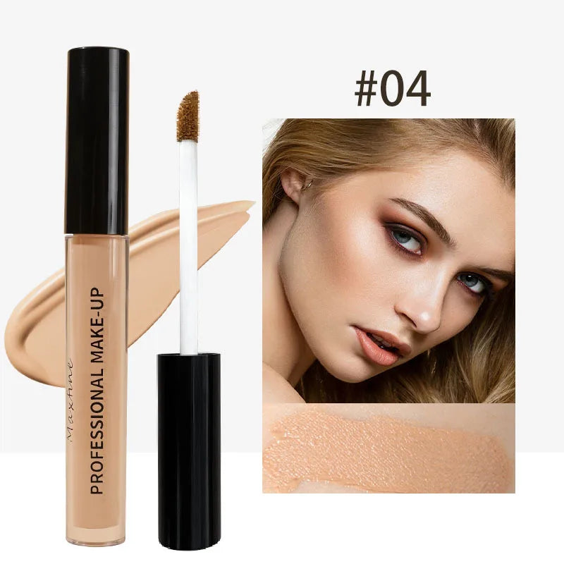 Tidesmit matte liquid concealer texture close-up for high coverage waterproof and long lasting face makeup