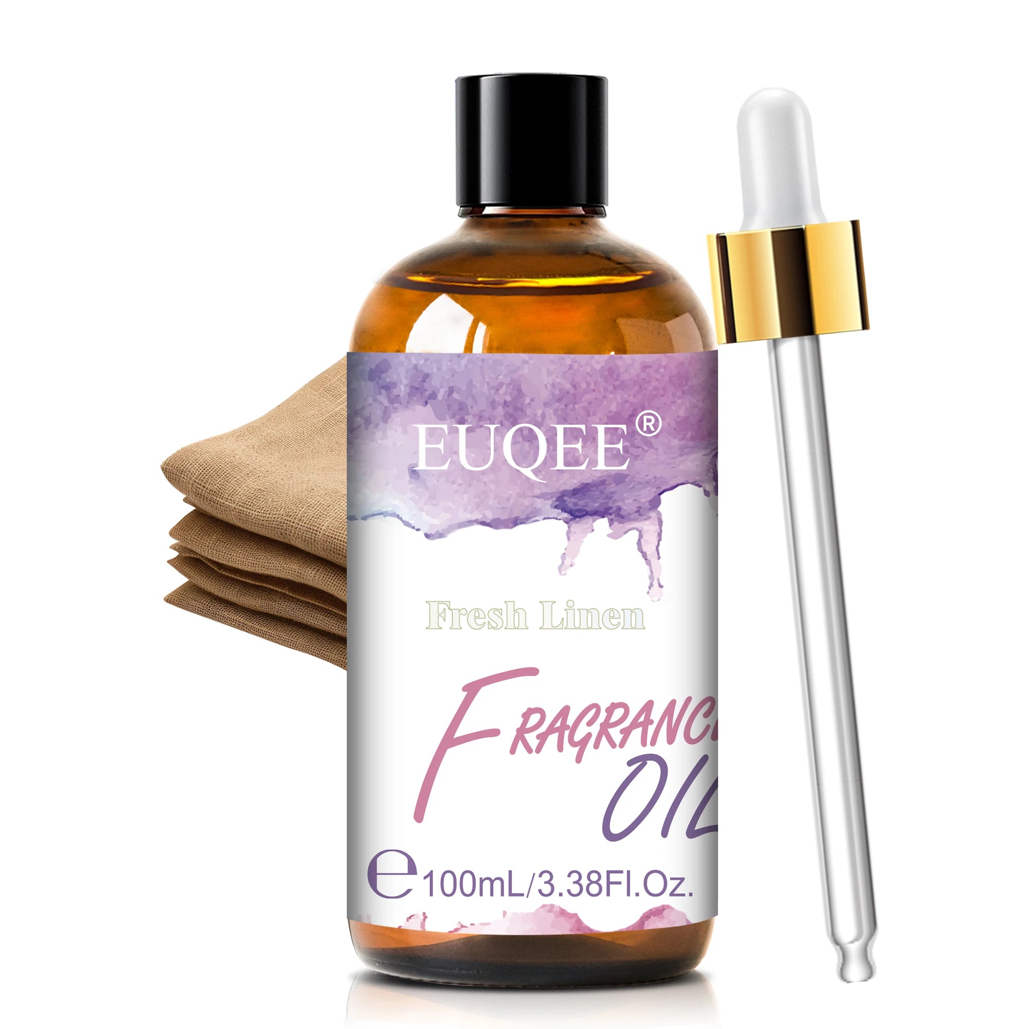 EUQEE 100ml Premium Fragrance Oil Coconut Vanilla White Musk Freesia Aroma Fragrance Oils For Diffuser Humidifier Candle Making