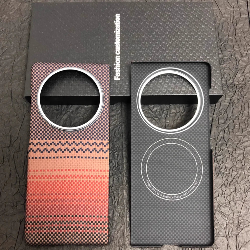 Vivo X Fold5 Slim Aramid Fiber Case | Shock-Absorbing Drop Protection Tidesmit