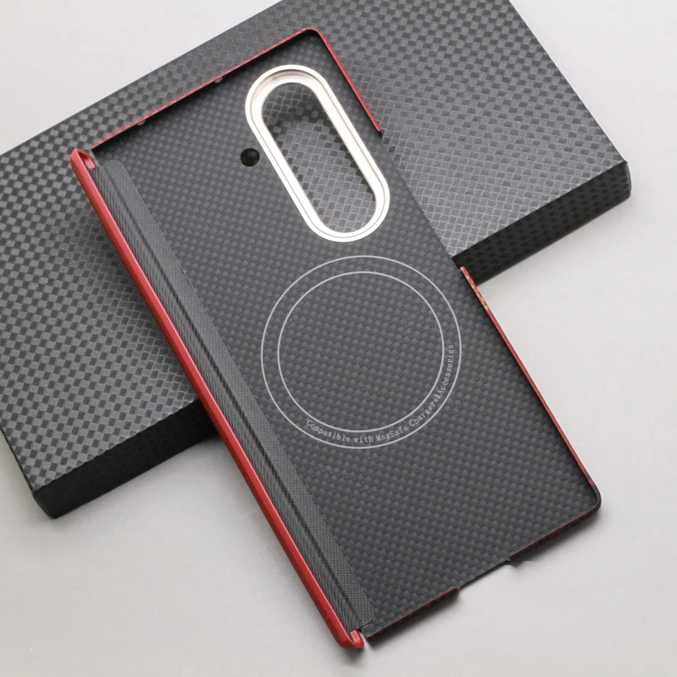 Samsung Galaxy Z Fold 7 Aramid Fiber Case | Slim Shock-Absorbing Cover Tidesmit