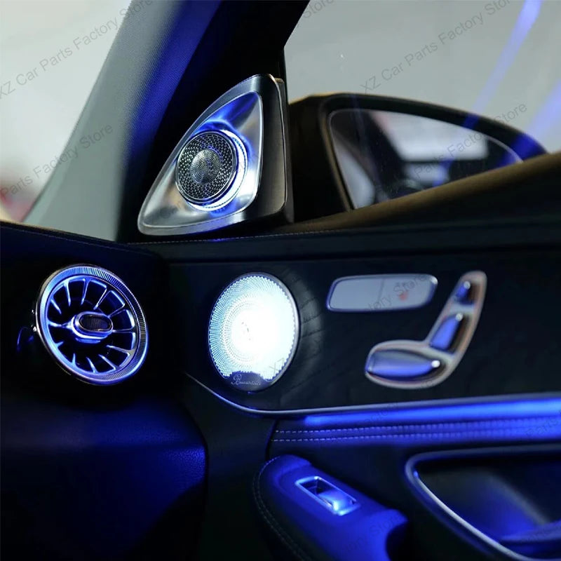 Mercedes Benz W205 X253 64-Color LED Ambient Lighting Kit Tidesmit
