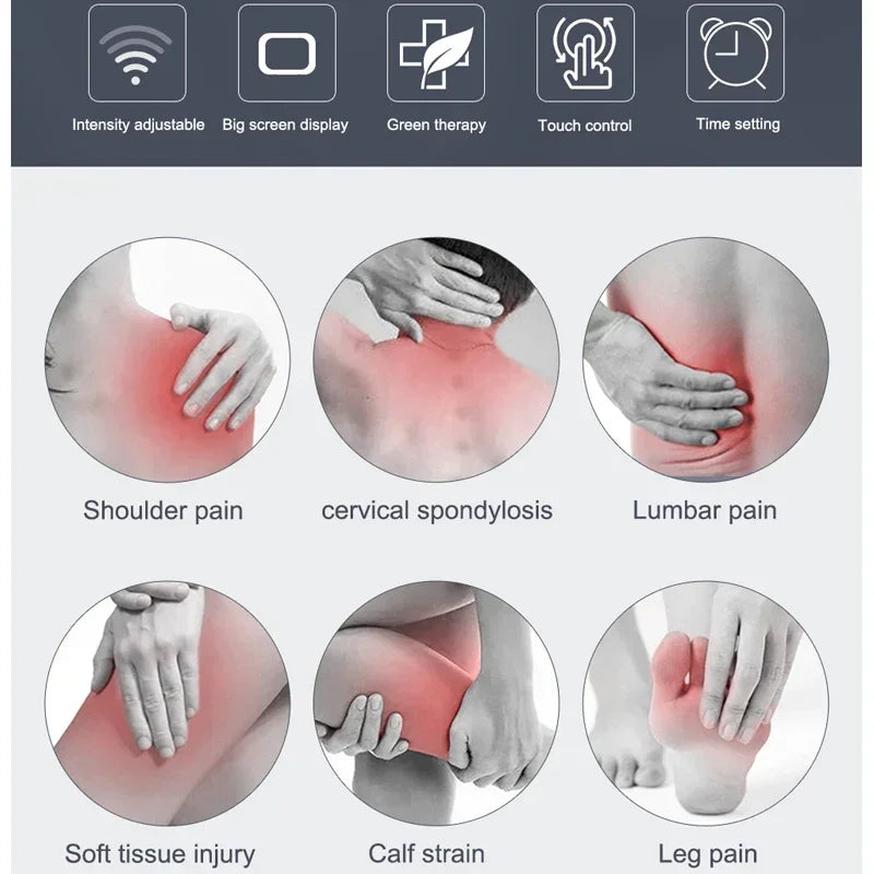 Ultrasonic Therapy Machine: 1MHz Deep Tissue Relief & Muscle Device Body Shaping Massage Equipment Tidesmit