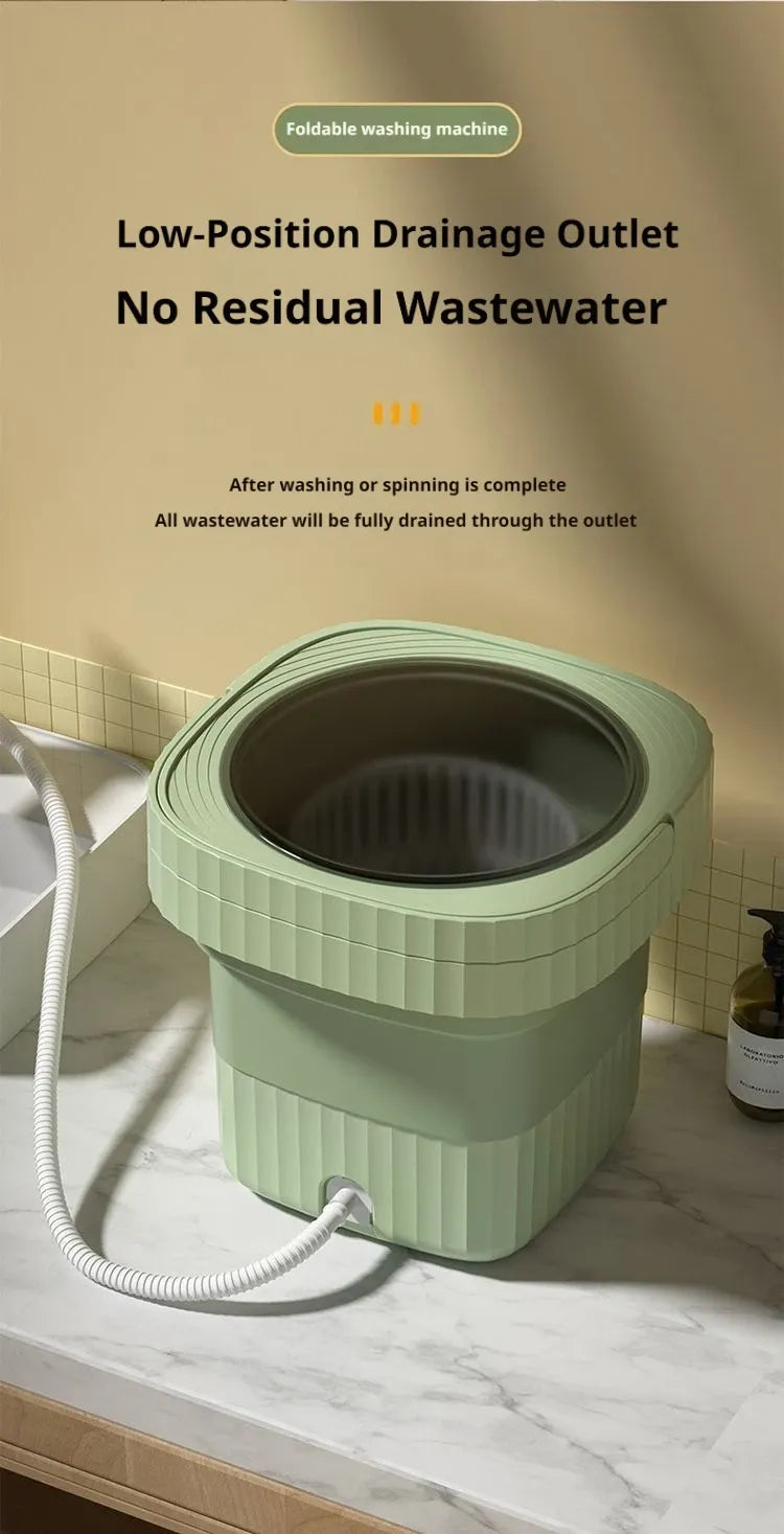 Tidesmit 6L Foldable Portable Washing Machine 220V