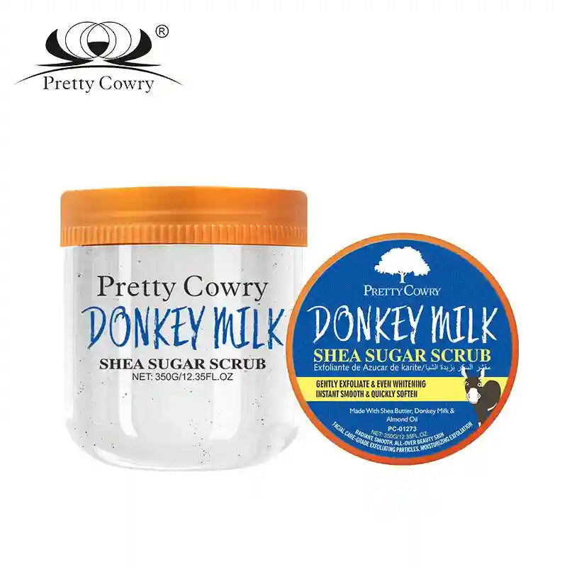 Shea Butter Body Scrub: Exfoliating & Moisturizing Treatment Scrubs Treatments Donkey Milk China Mainland Tidesmit