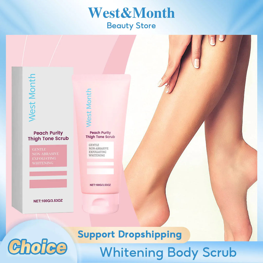 Whitening Body Scrub 100g - Professional Exfoliation for Radiant Skin Scrubs Treatments Tidesmit