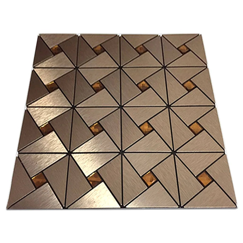 5 Pcs Self Adhesive Mosaic Stick Wall Tile Backsplash Bathroom Washbasin Living Room Home Background KTV Decor Wall Decals