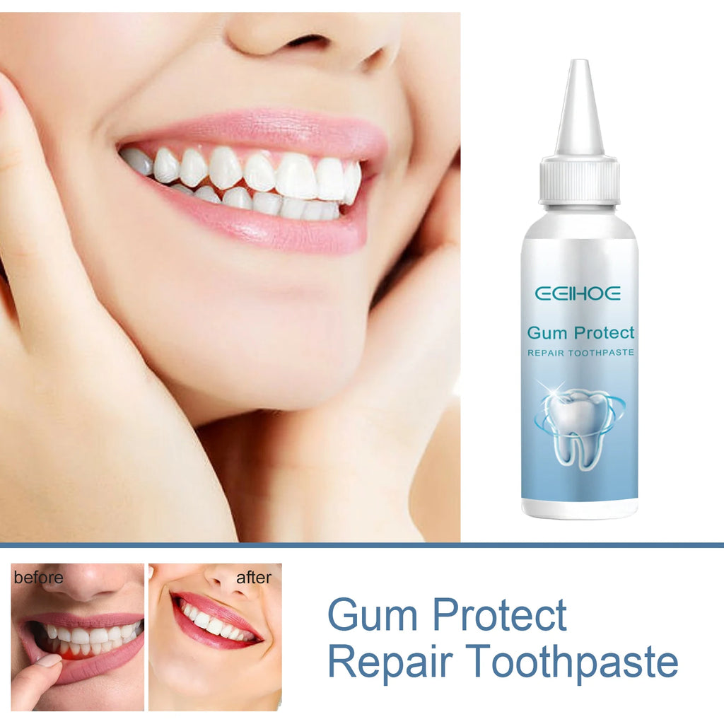 Tidesmit rapid repair toothpaste for gum atrophy, tooth decay, and dental allergy relief serum