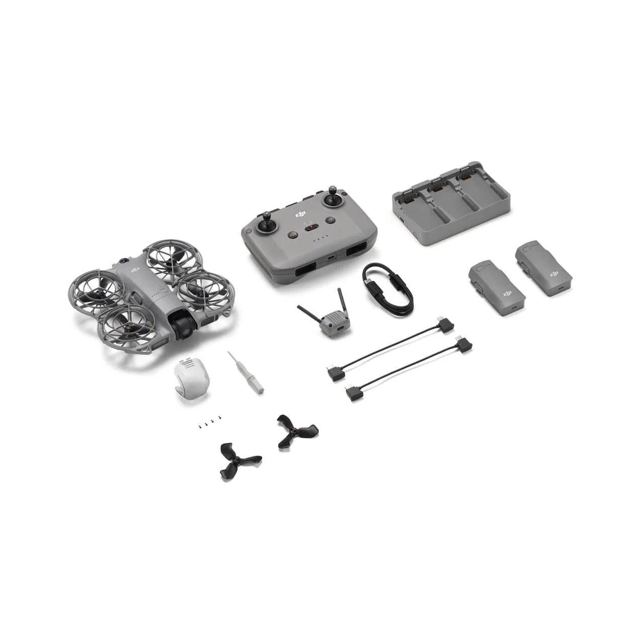 DJI Neo 4K Camera Drone Fly More Combo - Compact GPS Flight System Neo 2 flymore Tidesmit