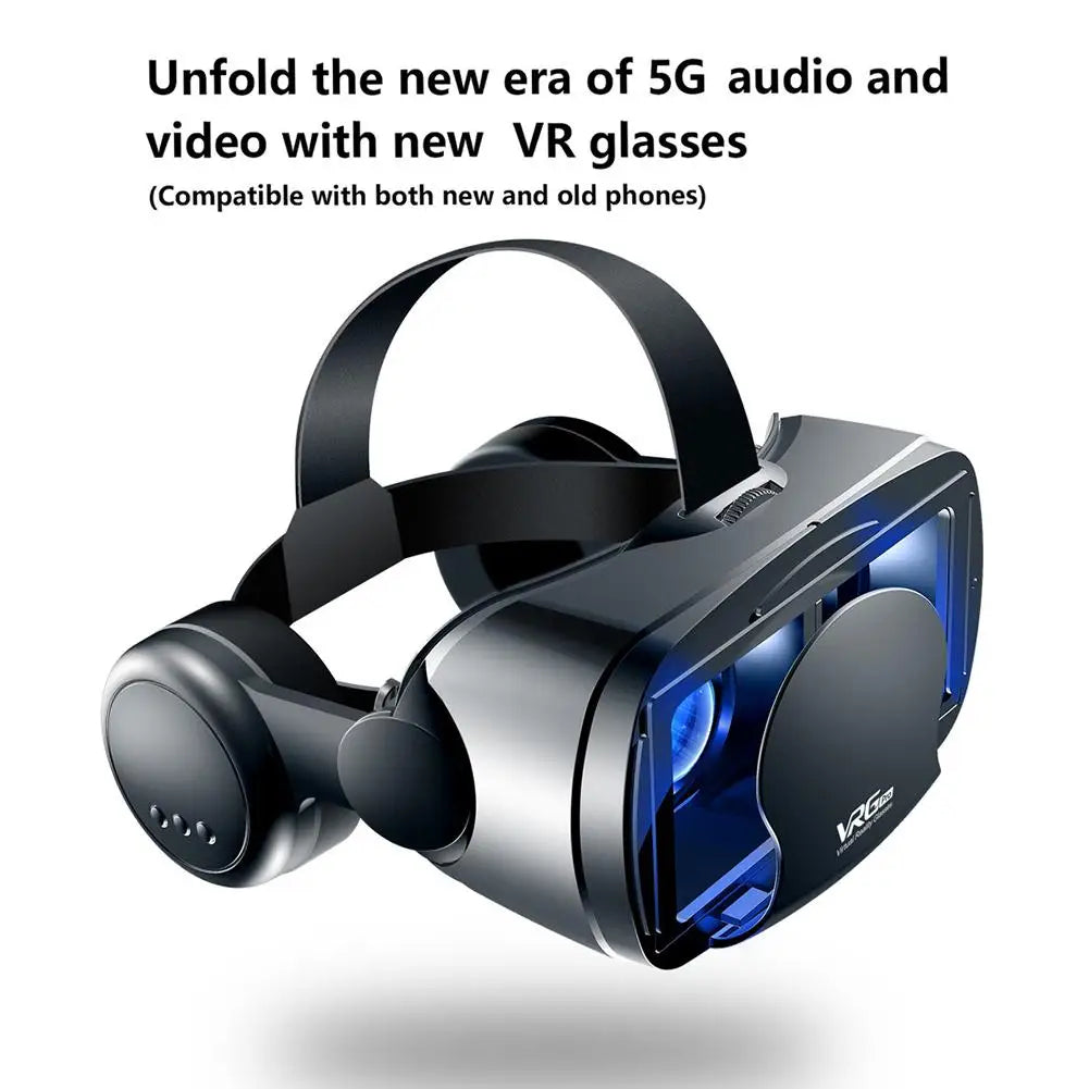 VR Headset for Smartphones - Immersive Wide Angle Smart Glasses Tidesmit