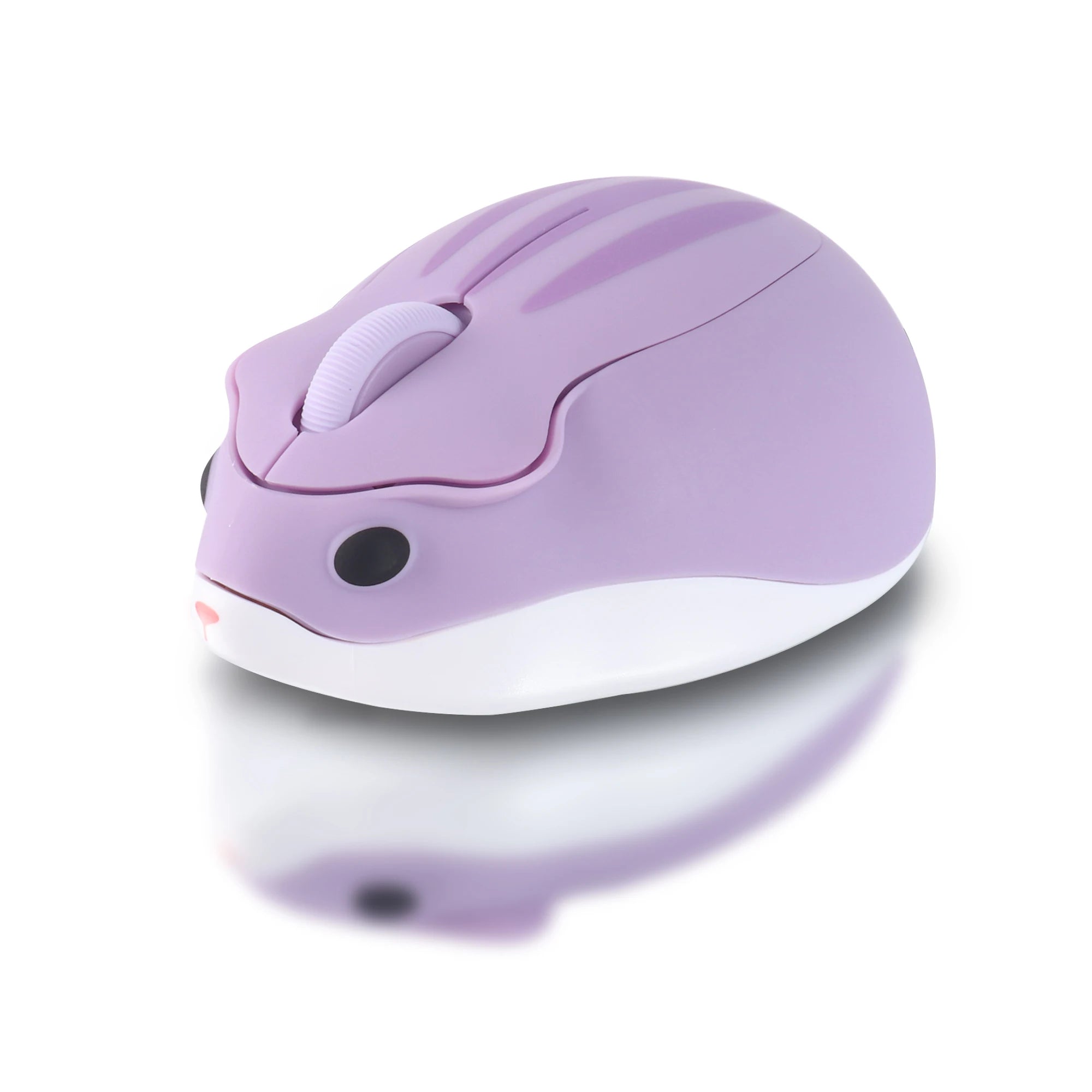 Mini Wireless Mouse 3D Cute Hamster 2.4G Bluetooth Dual Mode Connectivity Long Battery Life Mute USB Optical Mouse For Laptop PC