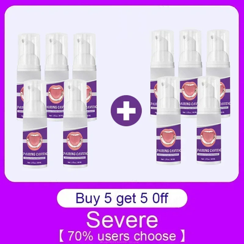 Tidesmit teeth whitening and cavity repair kit for plaque removal and dental enamel protection
