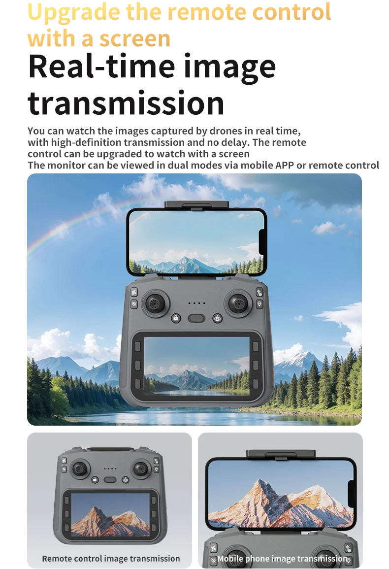 4K GPS Camera Drone with Obstacle Avoidance and EIS - L106-1 Tidesmit