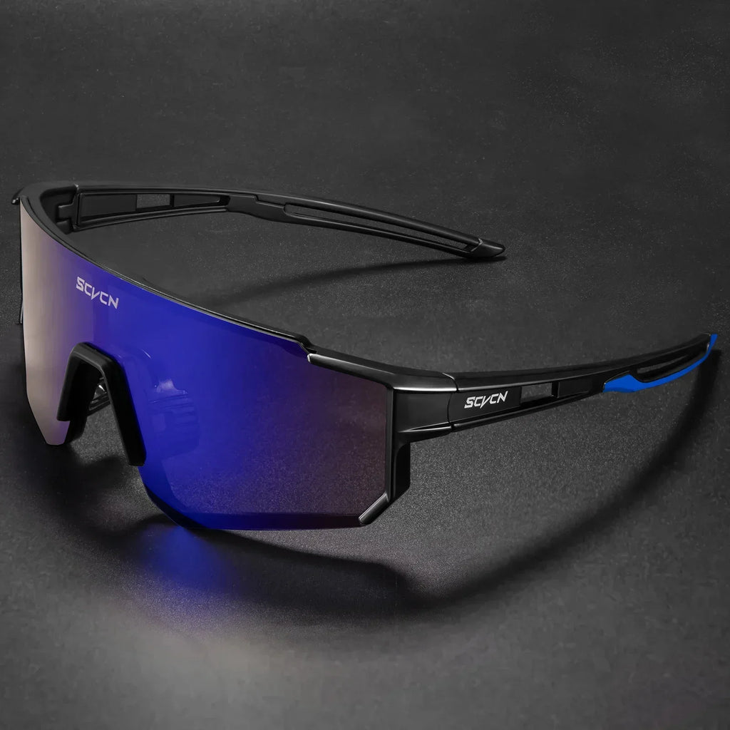 SCVCN Cycling Glasses UV400 Outdoor Sports Sunglasses Men MTB Cycling Glasses Women Road Bike Sunglasses Running Goggles