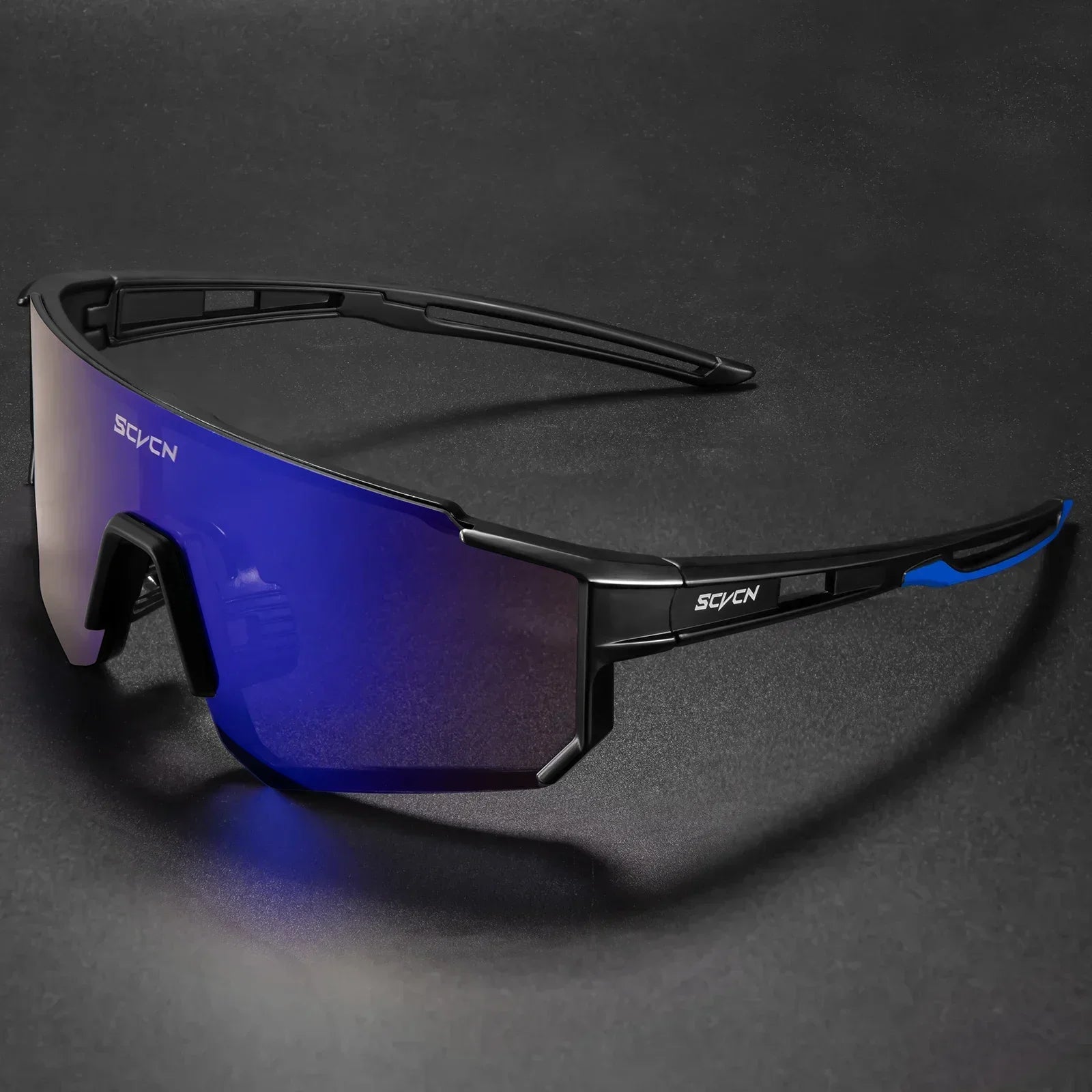 SCVCN Cycling Glasses UV400 Outdoor Sports Sunglasses Men MTB Cycling Glasses Women Road Bike Sunglasses Running Goggles