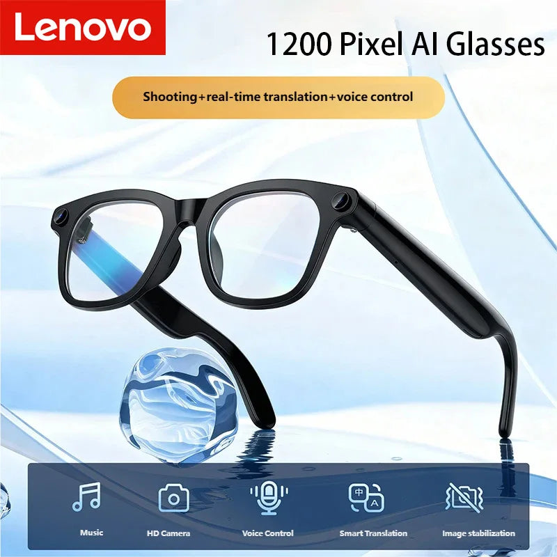AI Smart Shooting Glasses | HD Voice Control Wide Angle Black Edition Tidesmit