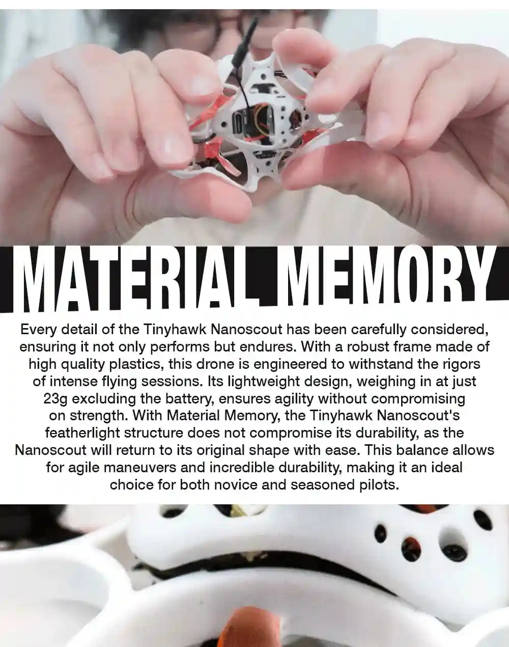 Emax Tinyhawk 65mm FPV Racing Drone with ELRS - Tidesmit Tidesmit