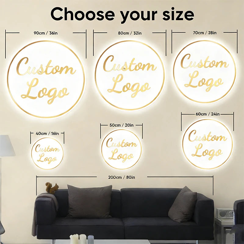 Custom Neon Sign: Personalized LED Name Light for Professional Wall Decor Tidesmit