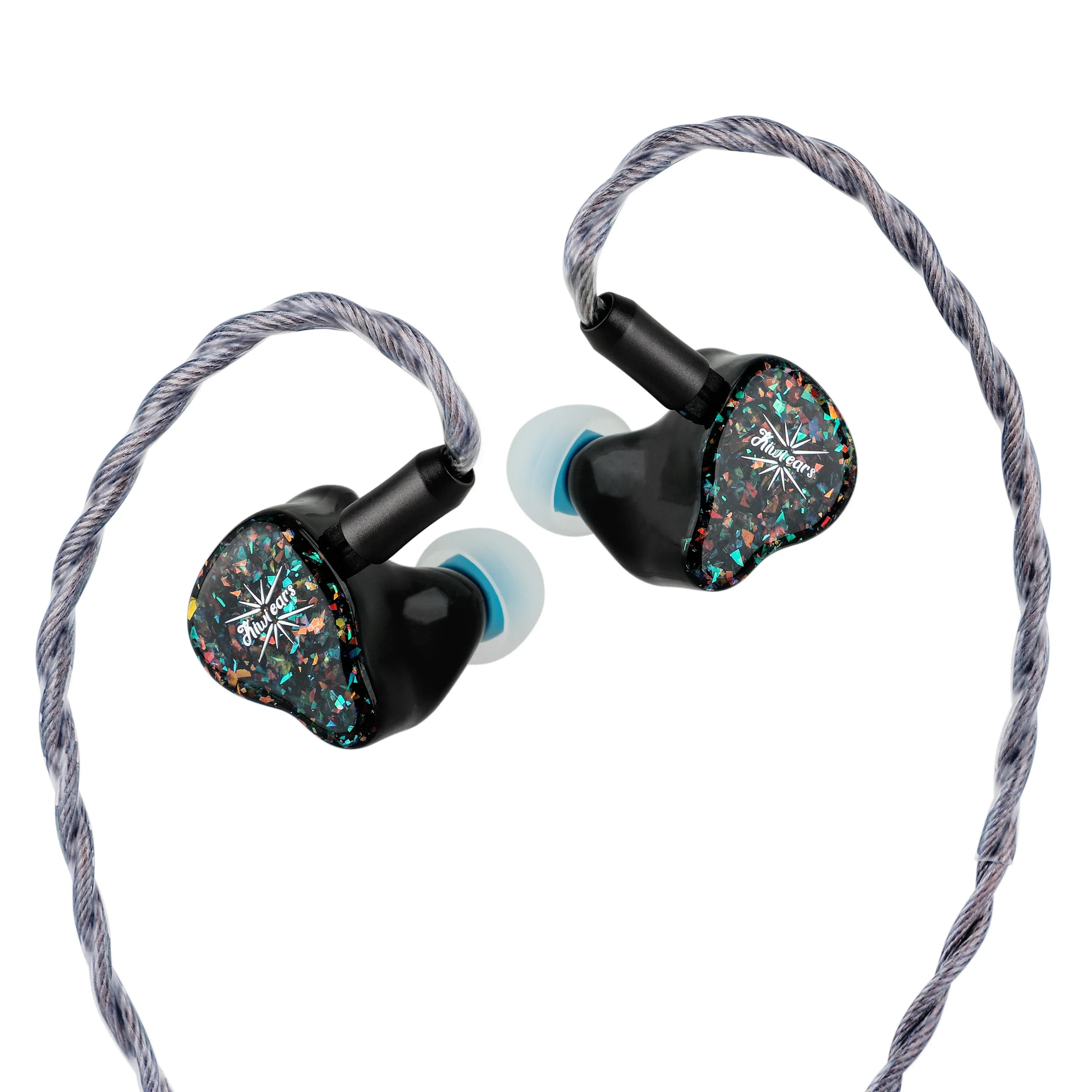 Kiwi Ears Astral 7-Driver Hybrid IEM Earphones by Tidesmit Everglow Green Tidesmit