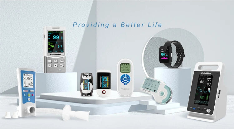 ChoiceMMed Medical Finger Pulse Oximeter Blood Oxygen Saturation Meter Heart Rate Monitor Child Pulse Oxiometer OLED Oximetro