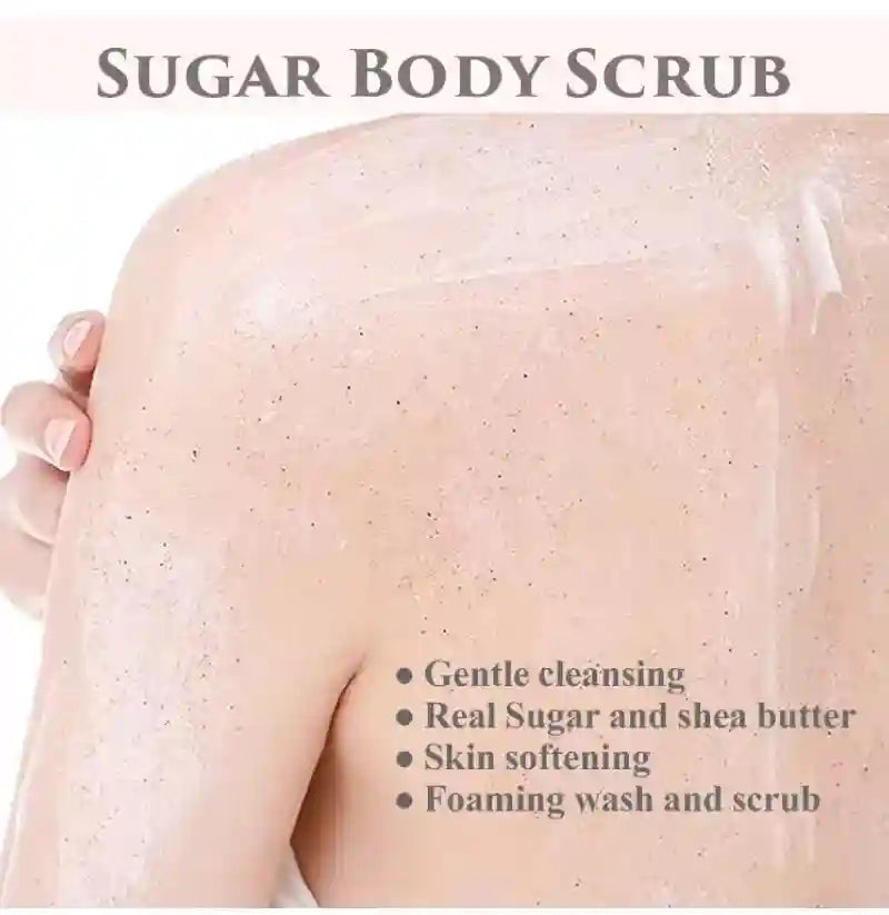 Shea Butter Body Scrub: Exfoliating & Moisturizing Treatment Scrubs Treatments Tidesmit