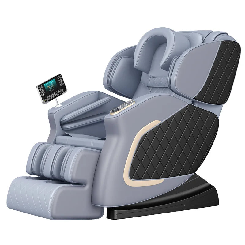 Tidesmit Full Body Zero Gravity Electric Massage Chair with Heat Therapy Massage Chairs Black-Grey Tidesmit