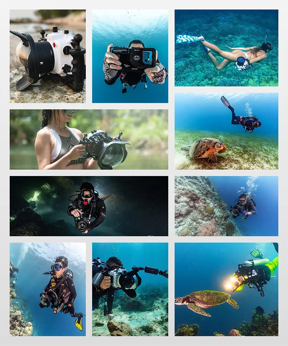 Universal Waterproof Phone Case - 20m Depth Military-Grade Protection Tidesmit