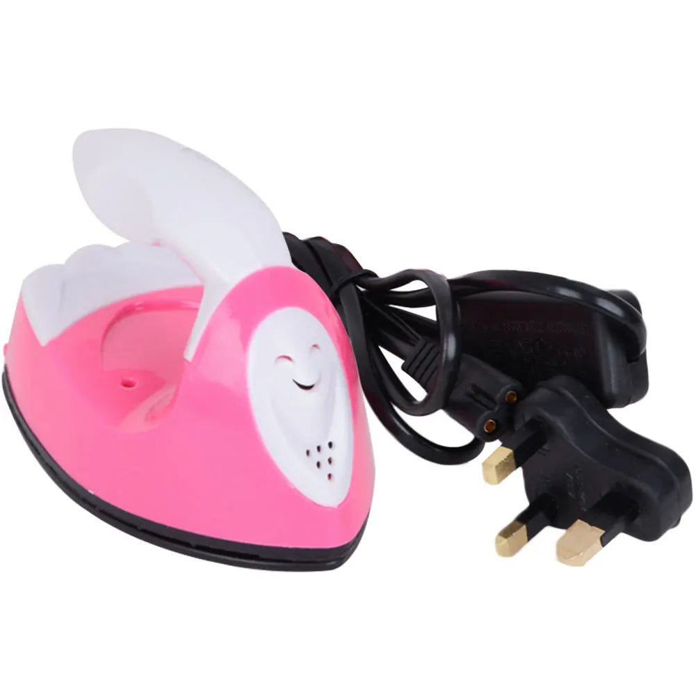 Tidesmit DIY handheld mini iron for heat transfer crafts and sewing, featuring rapid heating and portable design.