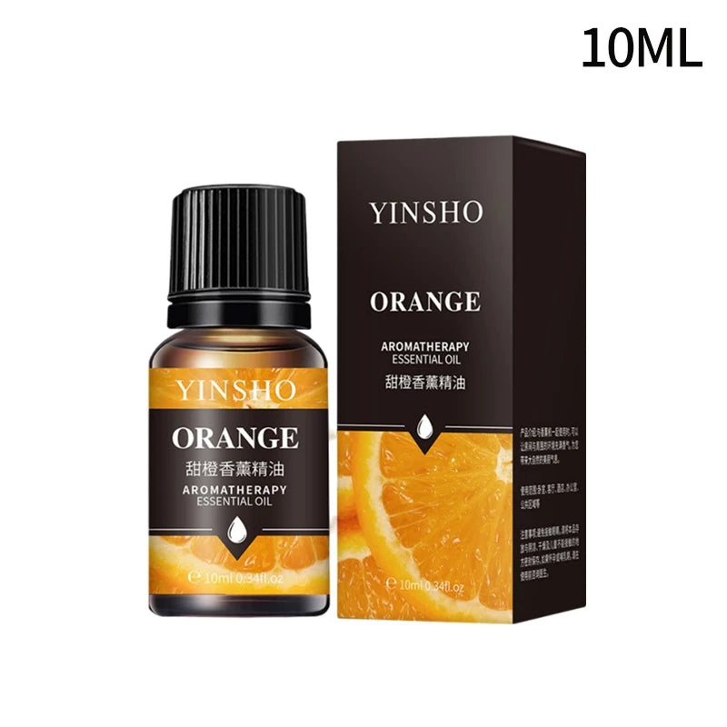 10ml Essential Oils For Humidifier Aromatic Diffuser Lavender Sakura Rose Coffee Sandalwood Lemon Fragrance Oil Making Candles