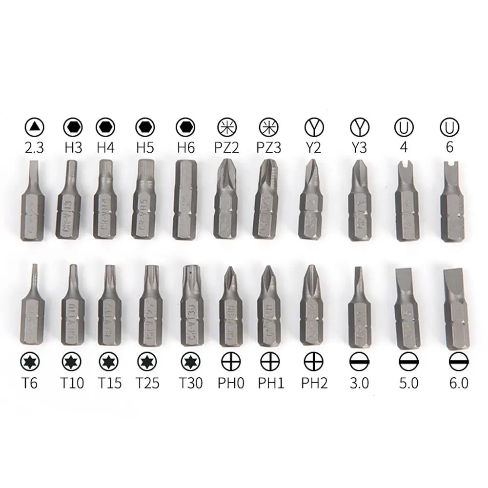Labor-Saving Ratchet Screwdriver Set Household Combination Toolbox Hardware Magnetic Screw Driver Kit Bits Torx Screwdrivers
