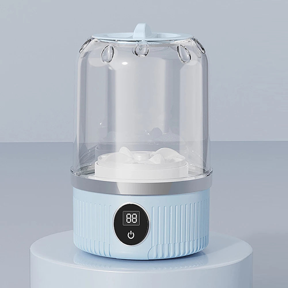 Tidesmit wireless portable mini washing machine for underwear and socks featuring a compact rechargeable design.