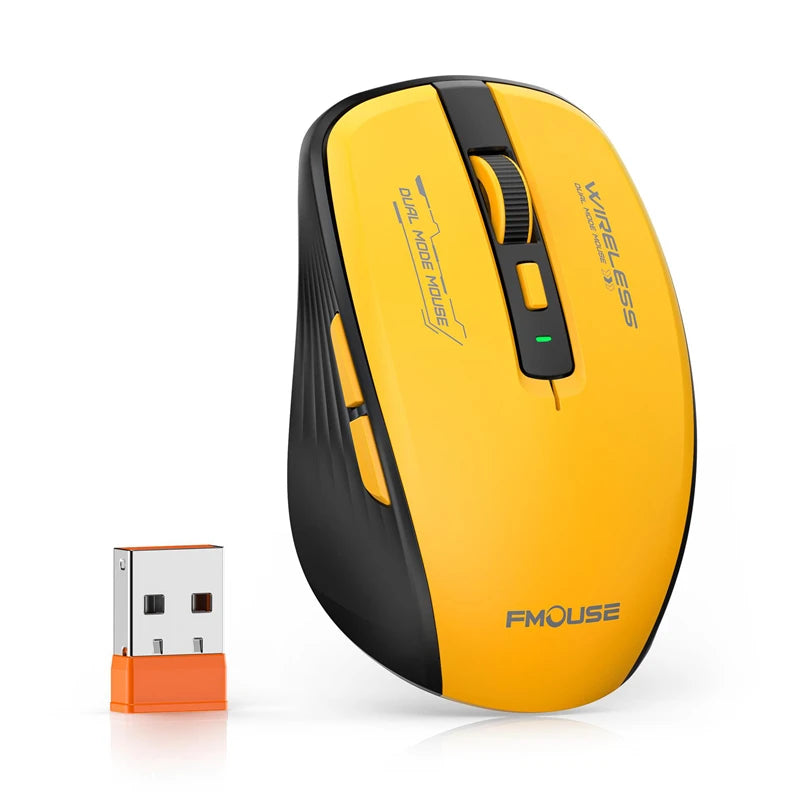 M303L Bluetooth Wireless Mouse 2.4G Dual Mode 1600 DPI Silent Tablet Notebook PC Office Portable Mouse For Android ios