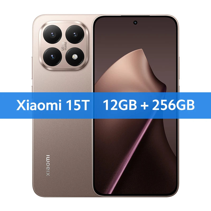 Xiaomi 15T Global Version Smartphone IP68 5500mAh 67W HyperCharge 6.83" 120Hz display MediaTek Dimensity 8400-Ultra 50MP
