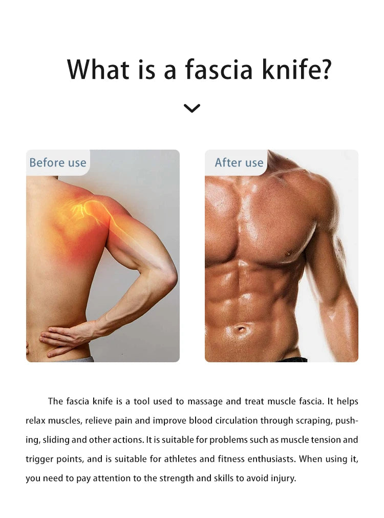 Fascia Muscle Massager: Heated Vibration Tool for Deep Tissue Relief Fascia Gun Tidesmit