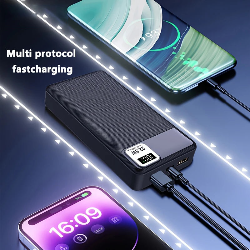 10000mAh Fast Charging Power Bank - PD USB-C Portable Battery Tidesmit